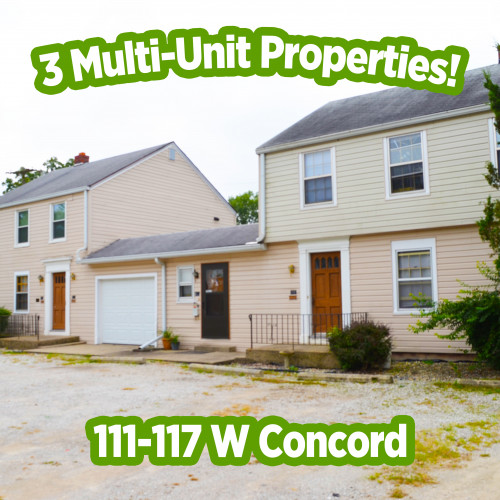 3 multi-unit rental properties in Fort Wayne