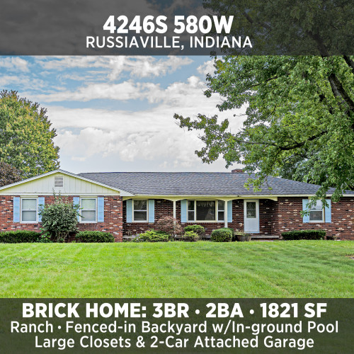 Brick Ranch Home: 3BR ∙ 2BA ∙ 1821SF ∙ IN-GROUND POOL