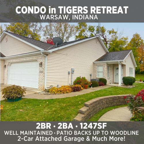 Villa in the desirable Tigers Retreat Neighborhood - Warsaw, Indiana