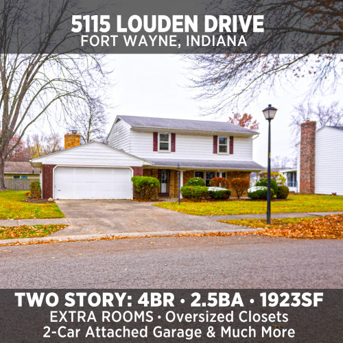 Two Story Home at 5115 Louden Drive